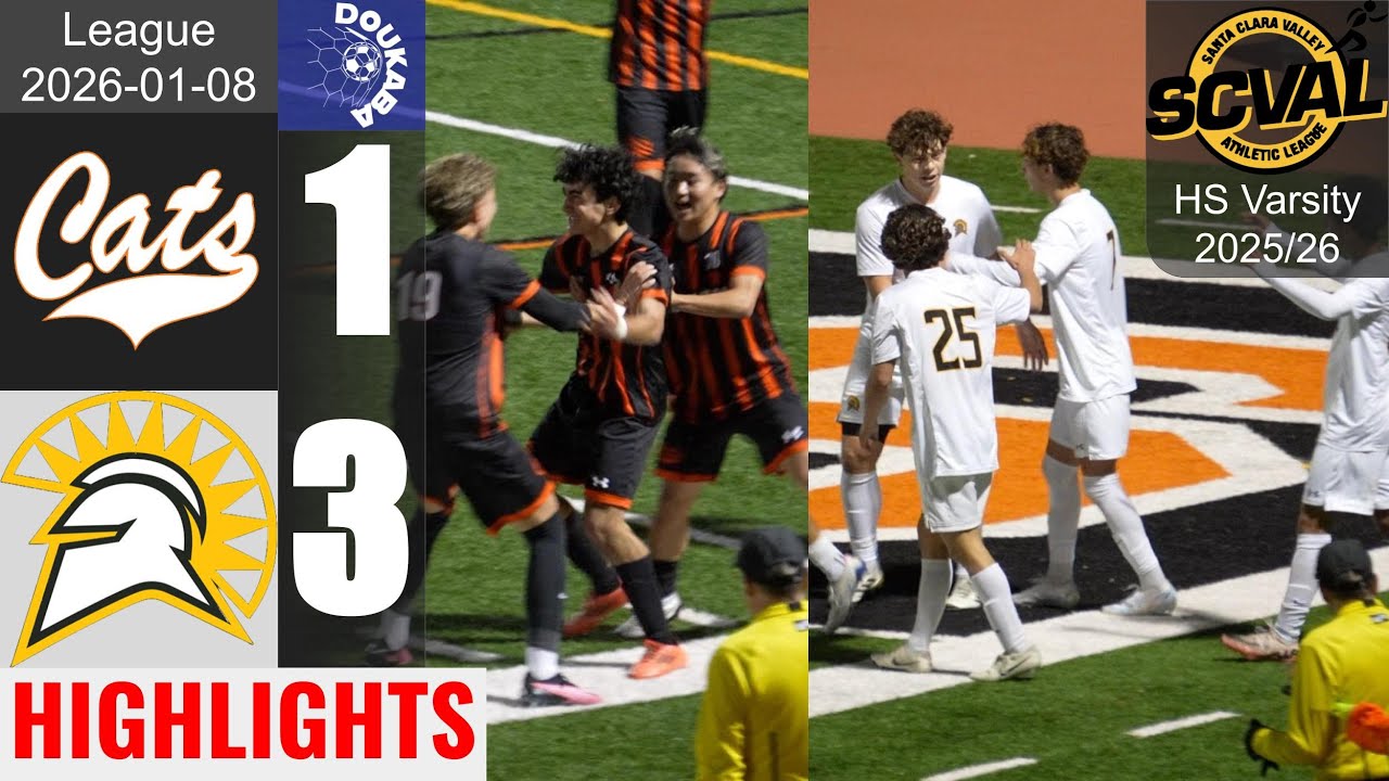 💪 Late Comeback on the Road | Los Gatos HS 1-3 Mountain View HS | SCVAL | 2026-01-08 | HL