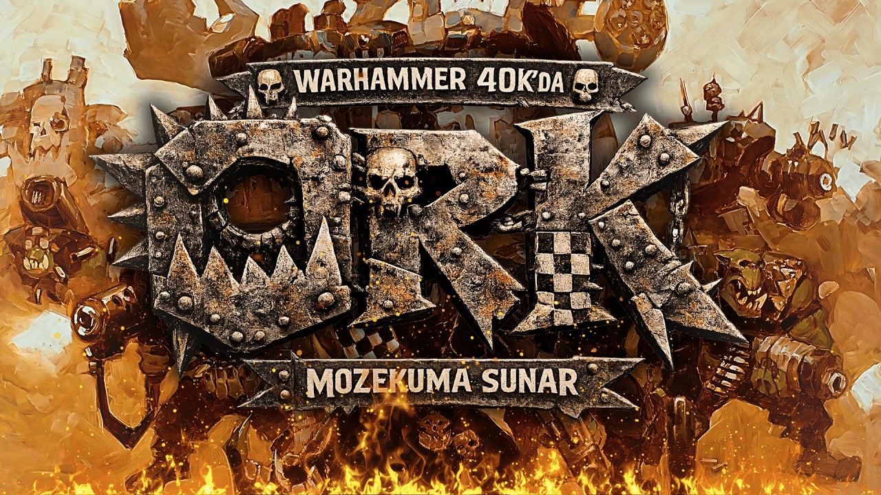 ORK - Warhammer 40K'ın Savaş Bağımlısı Çılgın Çocukları!