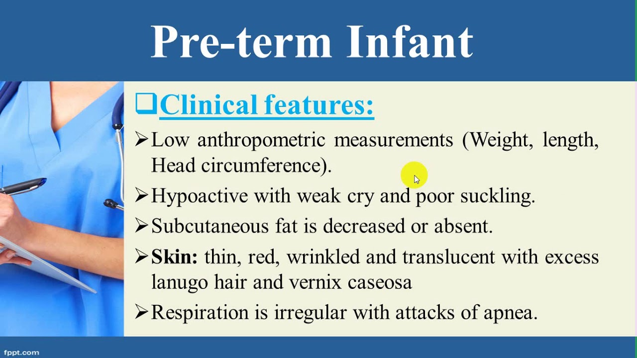 Pre- term & Post term newborn