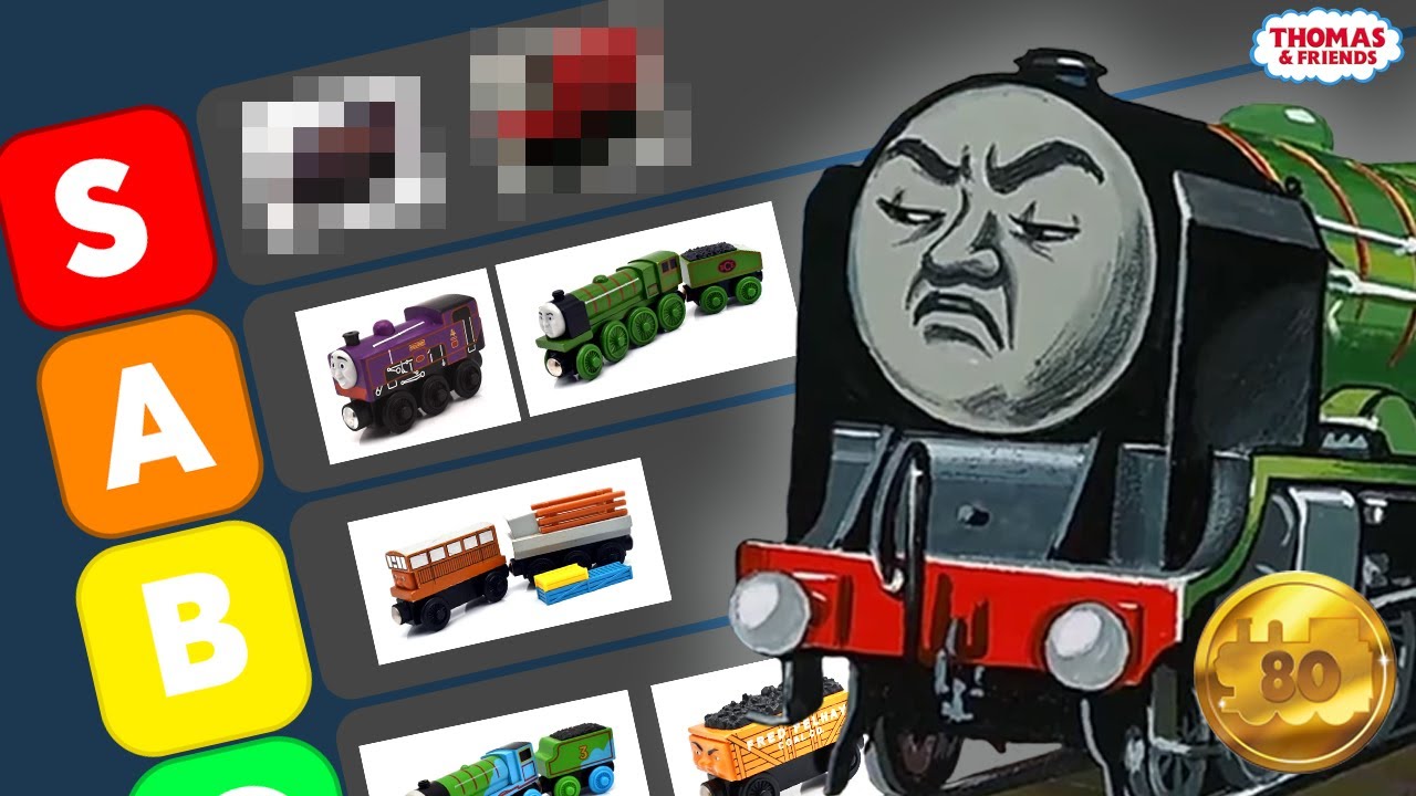 Railway Series Wooden Railway Character TIER LIST
