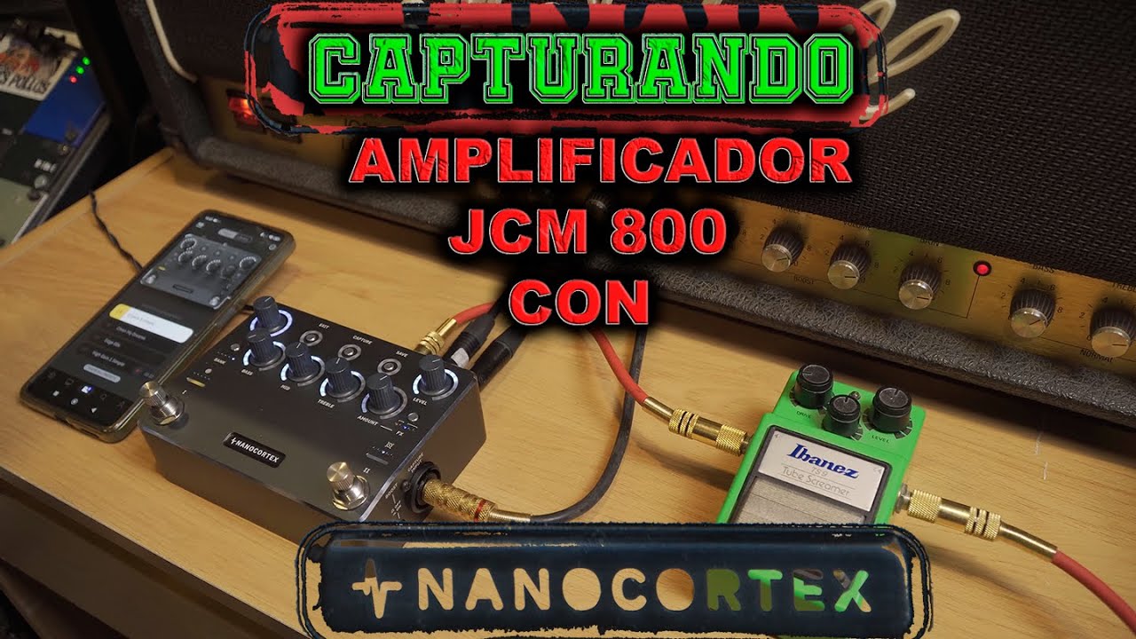 Nano Cortex  cómo capturar amplificadores