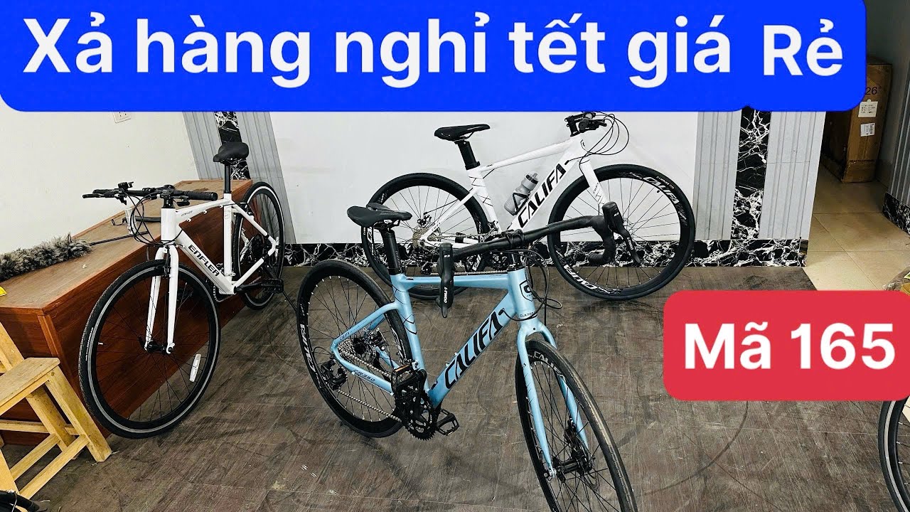 thanh lý lô xe đạp cuối năm XẢ 2 MẪU XE ĐẠP CÓ CỐI NỔ LÍP THẢ XE CALIFA NHẬP KHẨU