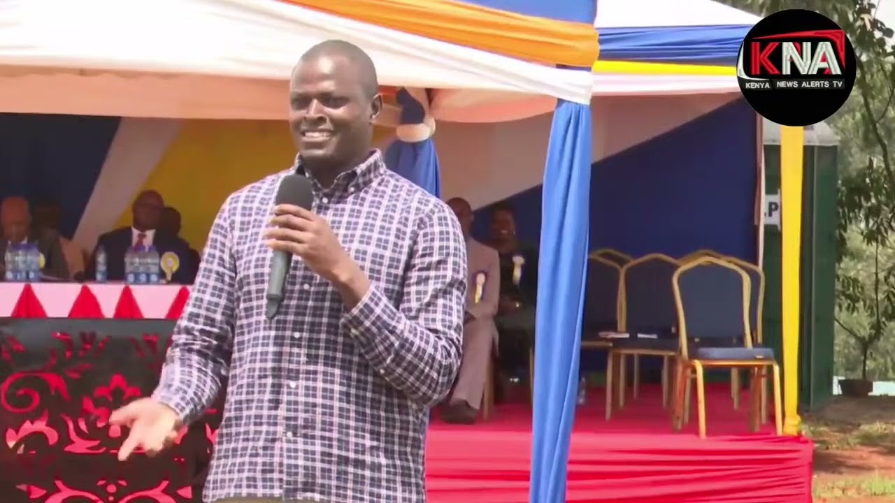 RELIEF NDINDI NYORO OFFERS TO TAKE  A YOUNG MAN, FOR FREE UNIVERTSITY STUDIES