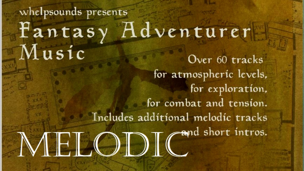 Unity Asset: Fantasy Adventurer Pack [preview] Melodic tracks