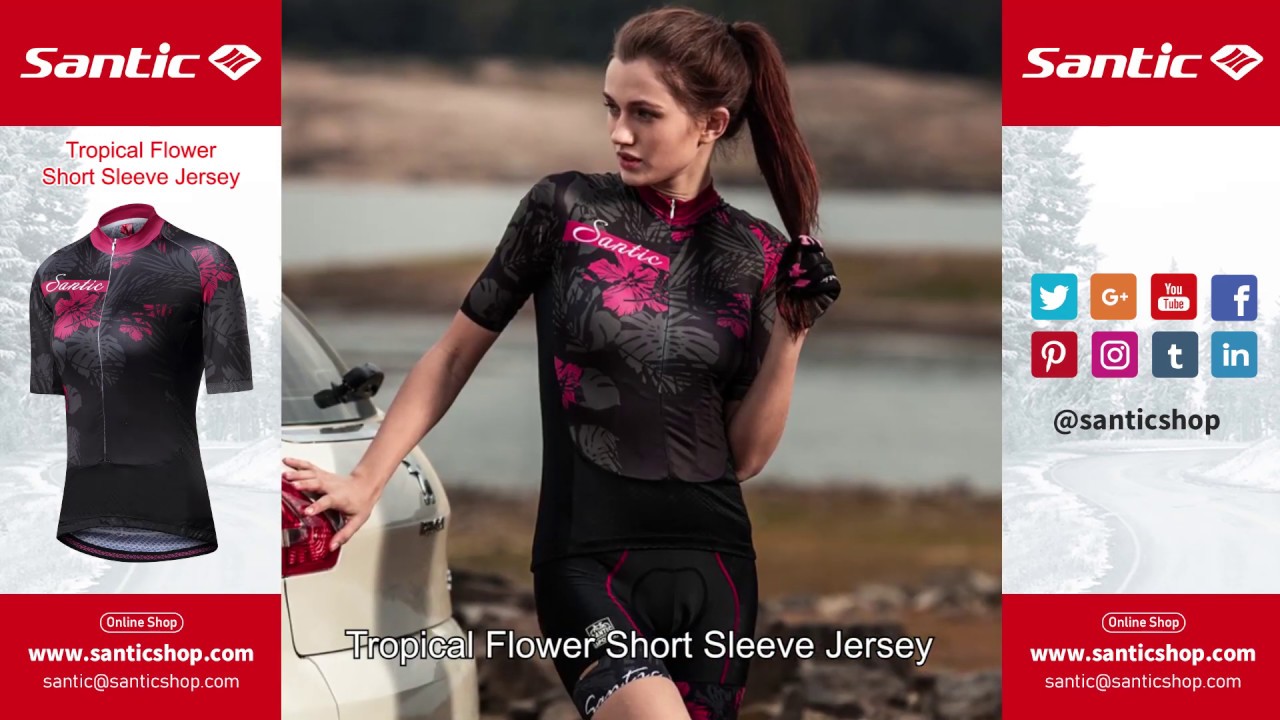 Road cycling from Santicshop Pink Feather Women Jersey
