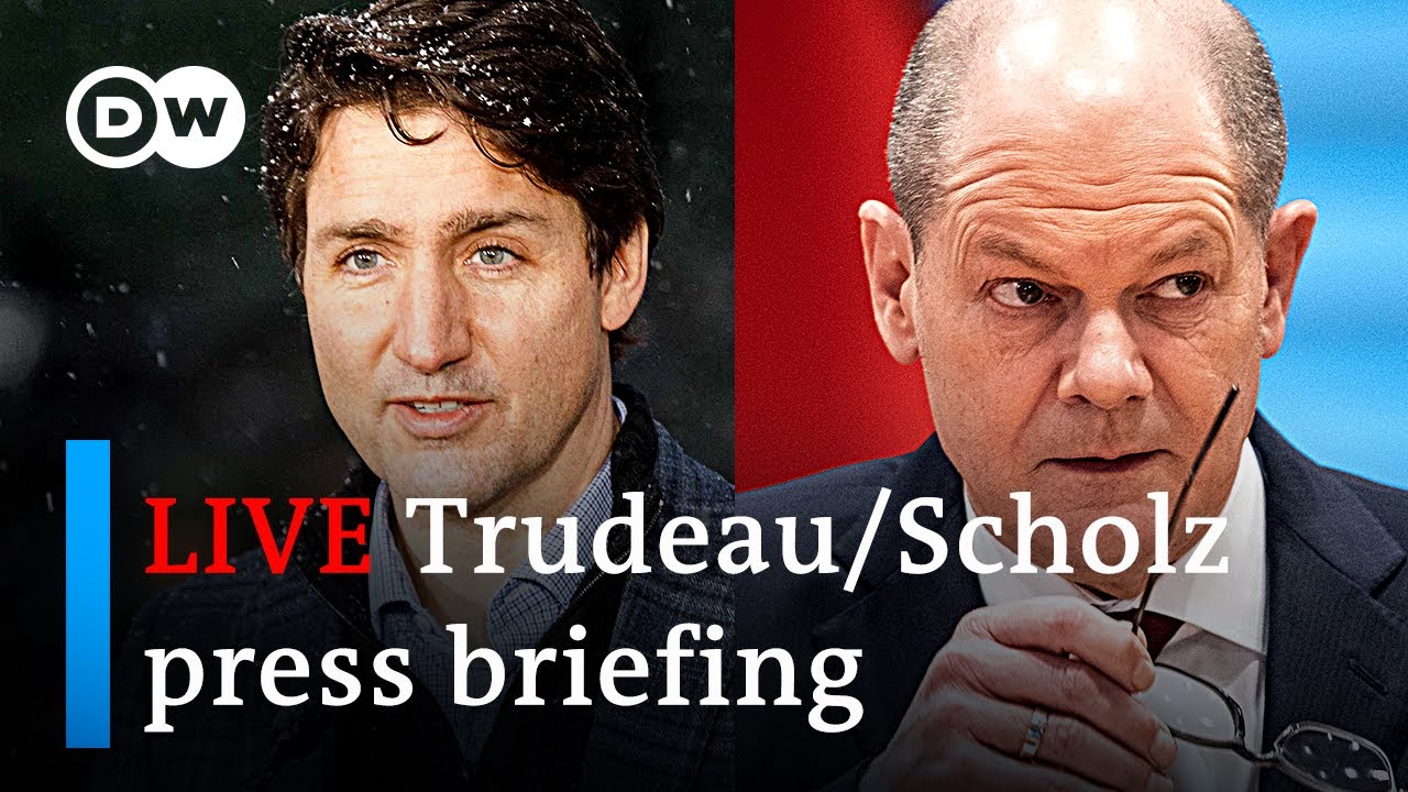 WATCH LIVE: German Chancellor Scholz and Canada&rsquo;s PM Trudeau meet in Berlin