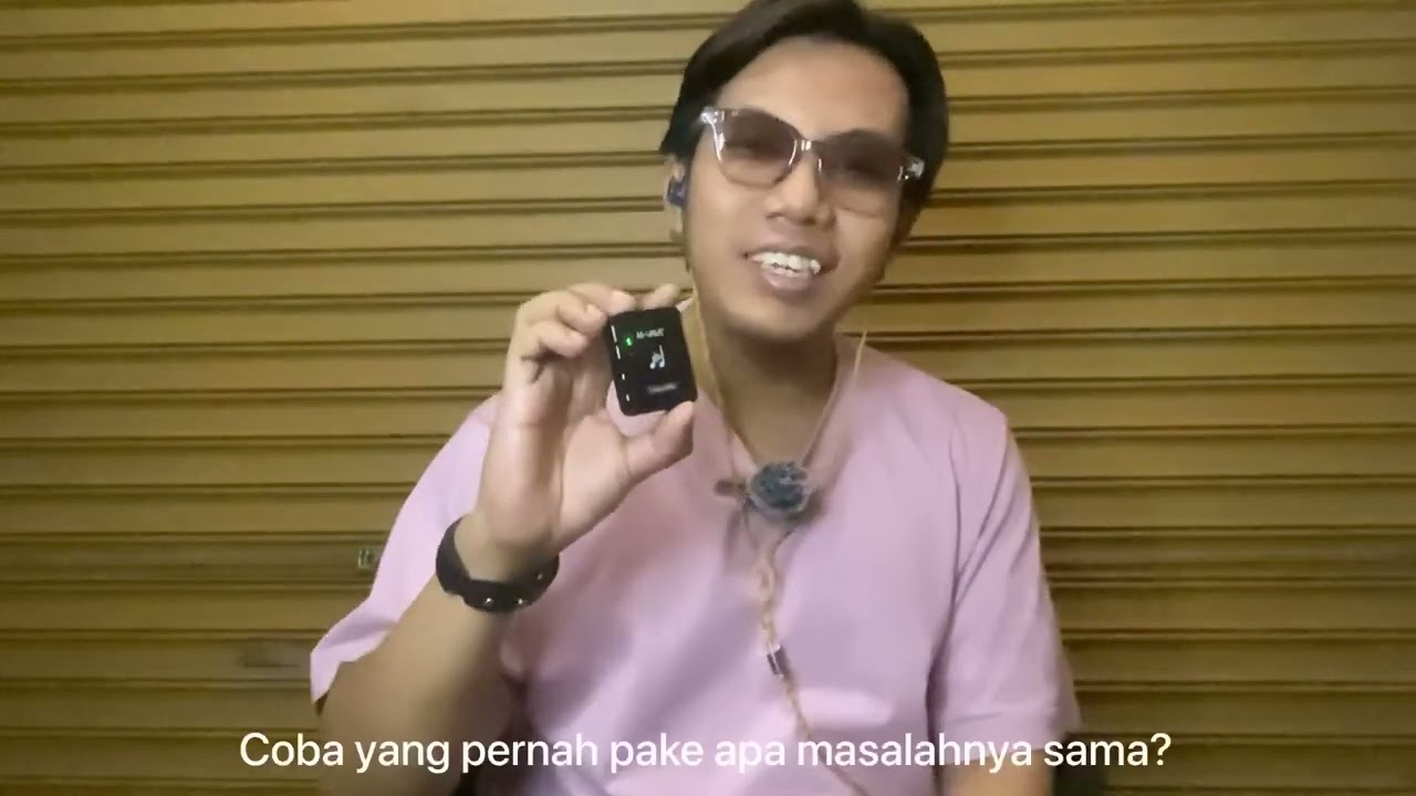 Review M-Vave In Ear Monitor Wireless System. Murah cuma 500rban
