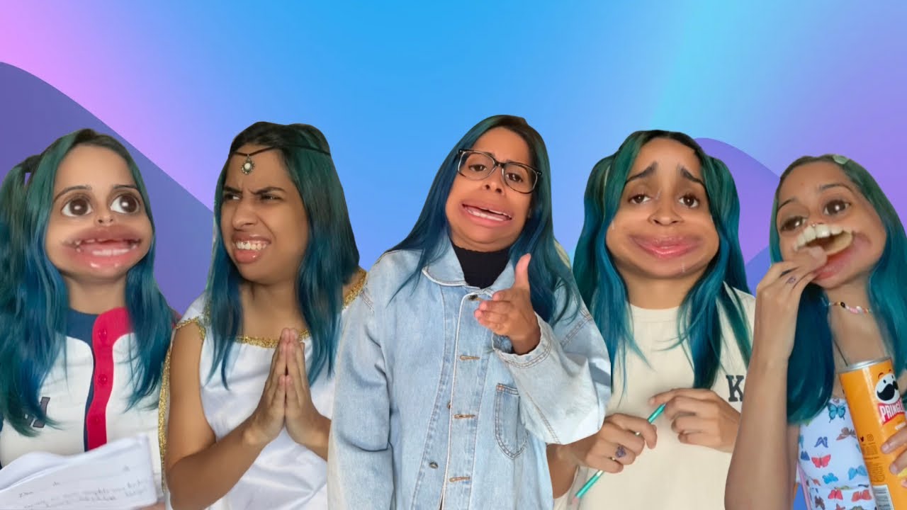 Priscilinha na escola! (Compilado de vídeos para assistir com a família) #priscilinha #comedia