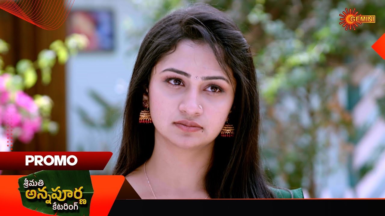 Srimati Annapurna Catering - Promo | 12 Mar 2026 | Telugu Serial | Gemini TV