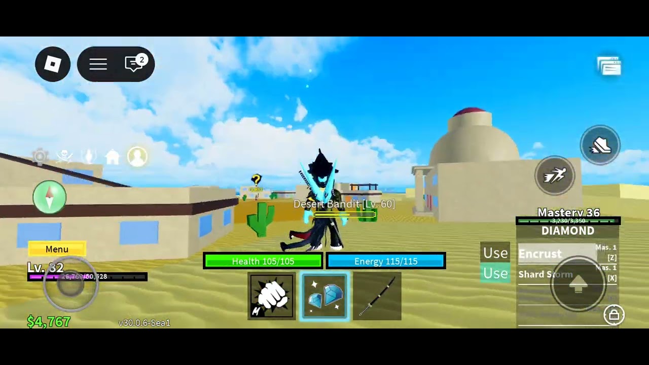 Playing blox fruits cause why not