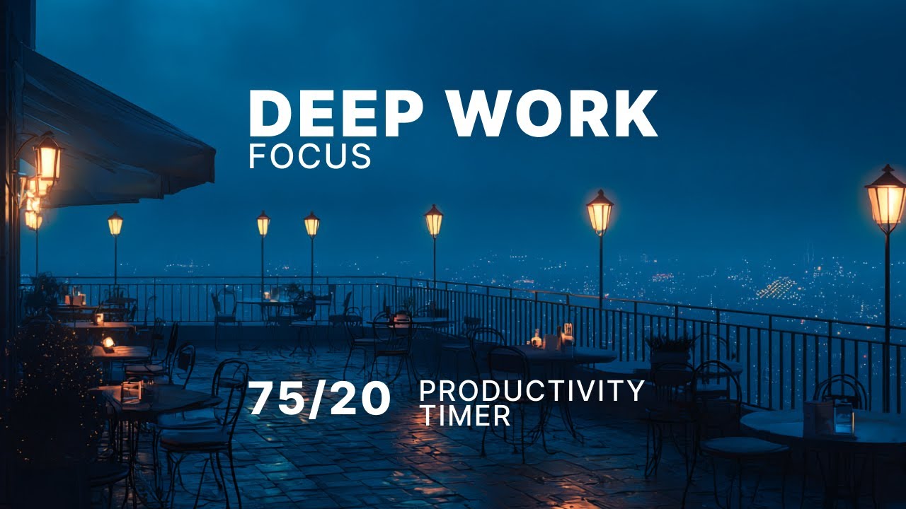 Deep Focus Background Music for Work | Productivity & Concentration