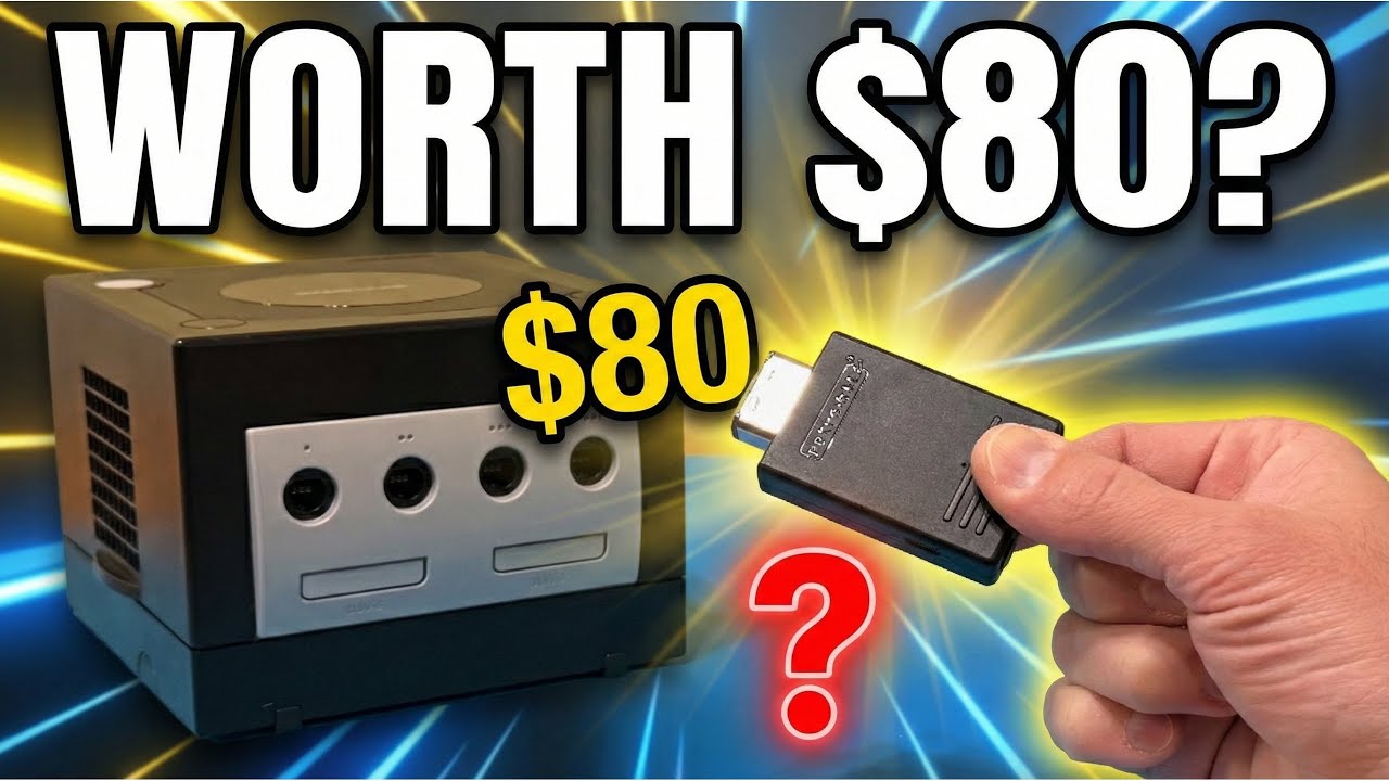 The EASIEST HDMI Upgrade for the GameCube - Side by Side comparison (Retro-Bit Prism Review)
