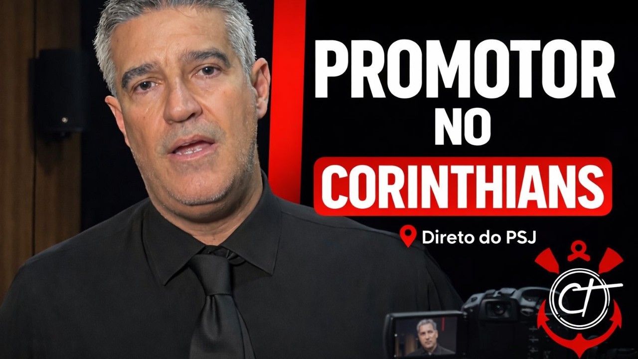 Promotor Cássio Conserino vai ao Corinthians e fala sobre investigações envolvendo ex-presidentes