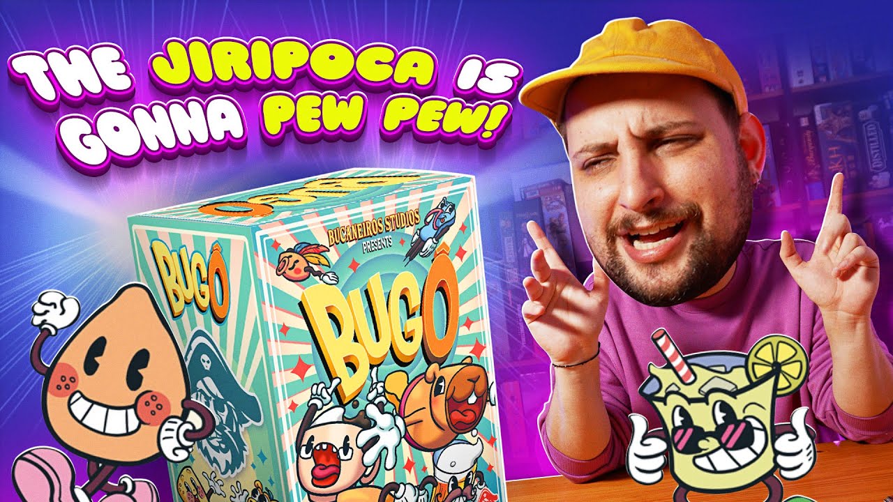 BugÔ - Um jogo que vai BUGAR a sua cabeça! - Regras resumidas & Review