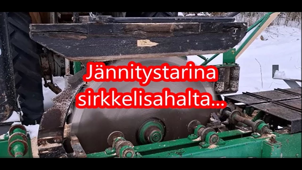 Jännitystarina sirkkelisahalta