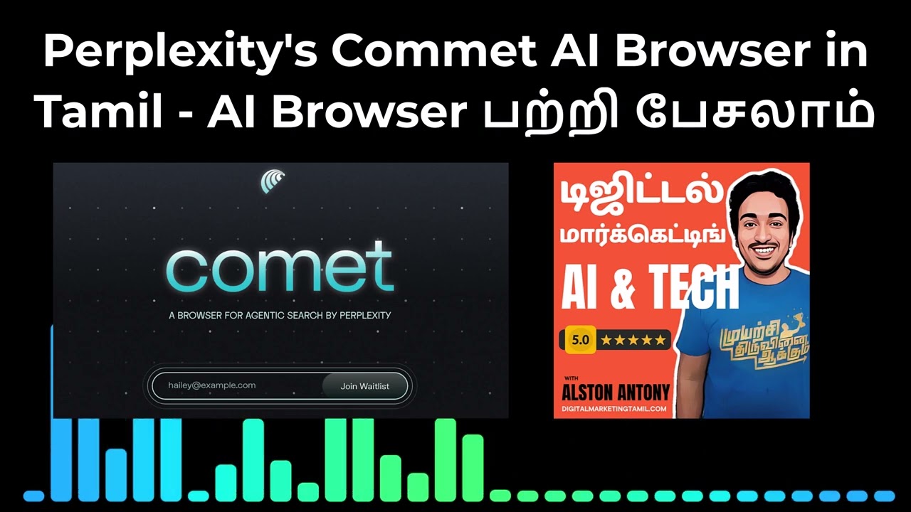 Podcast S105 - Perplexity's Commet AI Browser in Tamil - GOOD vs BAD Debate பேசலாம்