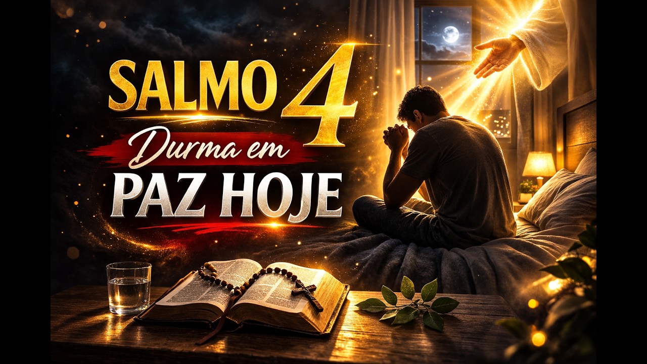 Salmo 4  Durma tranquilo e sinta  a presença de Deus agora!