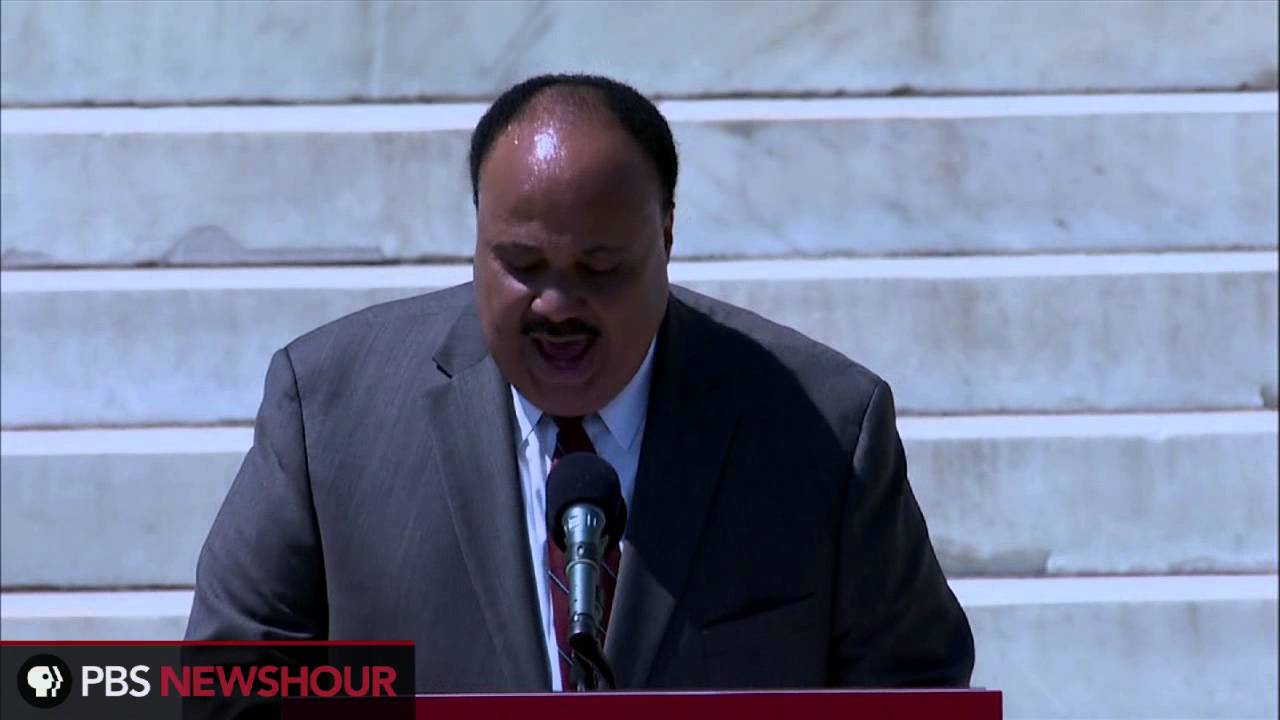 Watch MLK III Speak at 50th Anniversary Celebration of MOW