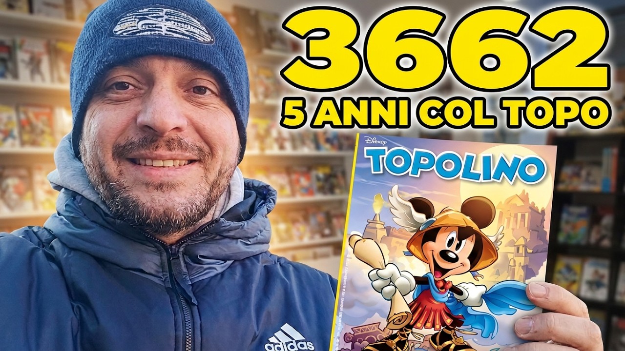 TOPOLINO #3662 - I miei 5 anni con Topolino su Youtube! ▶️🎉🥳🎈💚