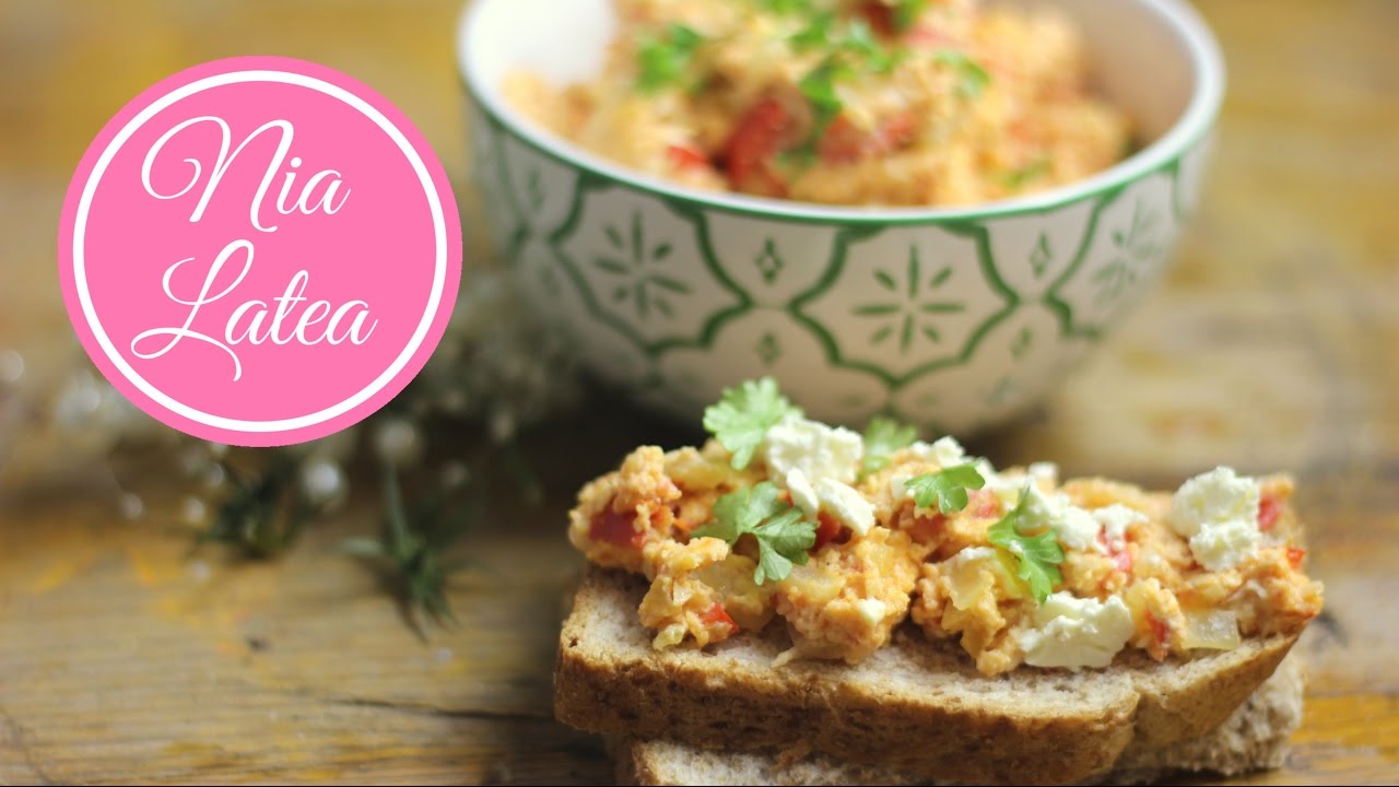 Strapatsada I Στραπατσαδα I griechisches Rührei I mit Tomate und Feta I Nia Latea