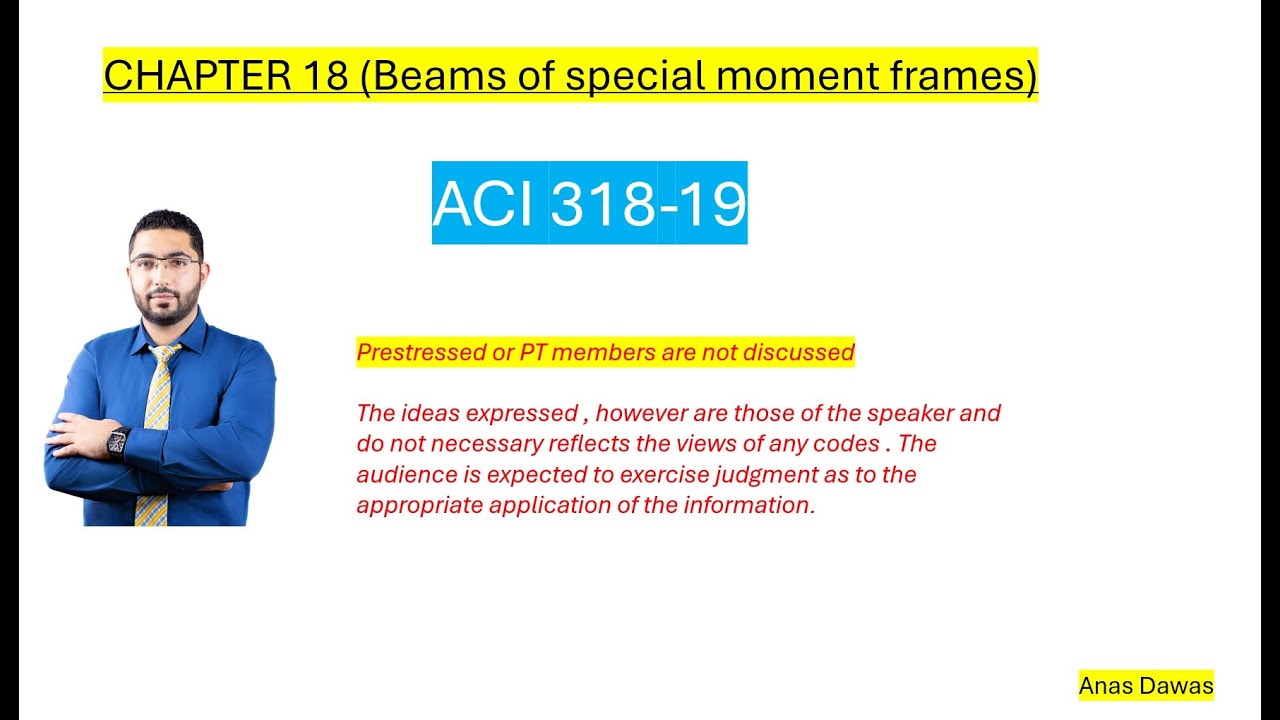 Beams of Special Moment Frames (Part 1)