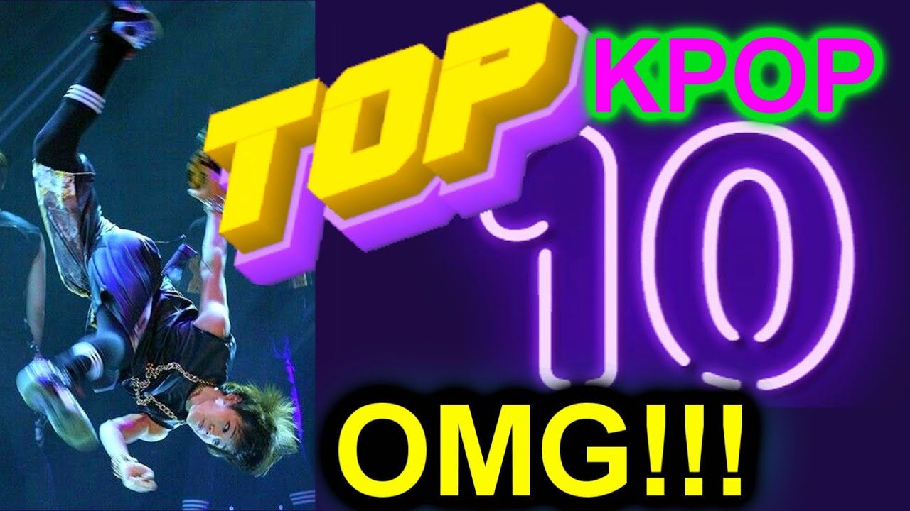 K-POP TOP 10 ! Лучшие трюки айдолов ㅣ Lisa , J-Hope , Jungkook , Jimin & more ...