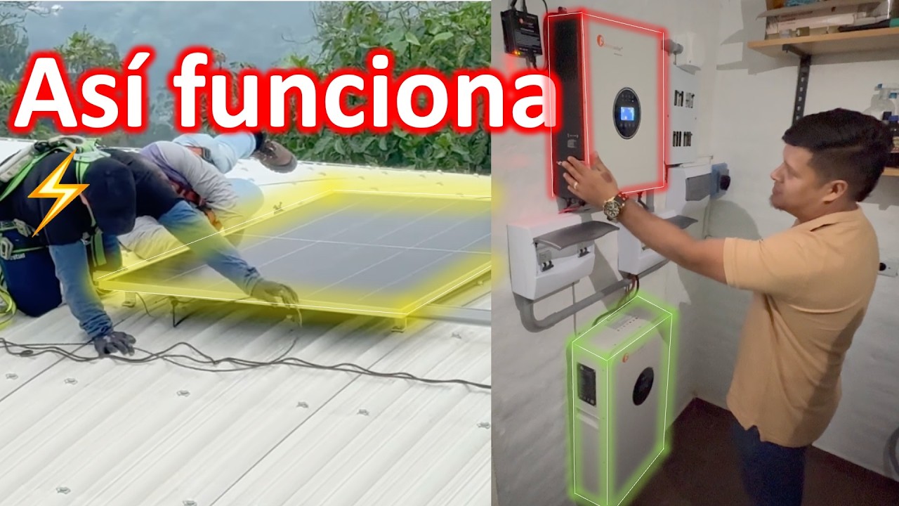 Conectamos TODO ⚡ Así queda un sistema solar funcionando