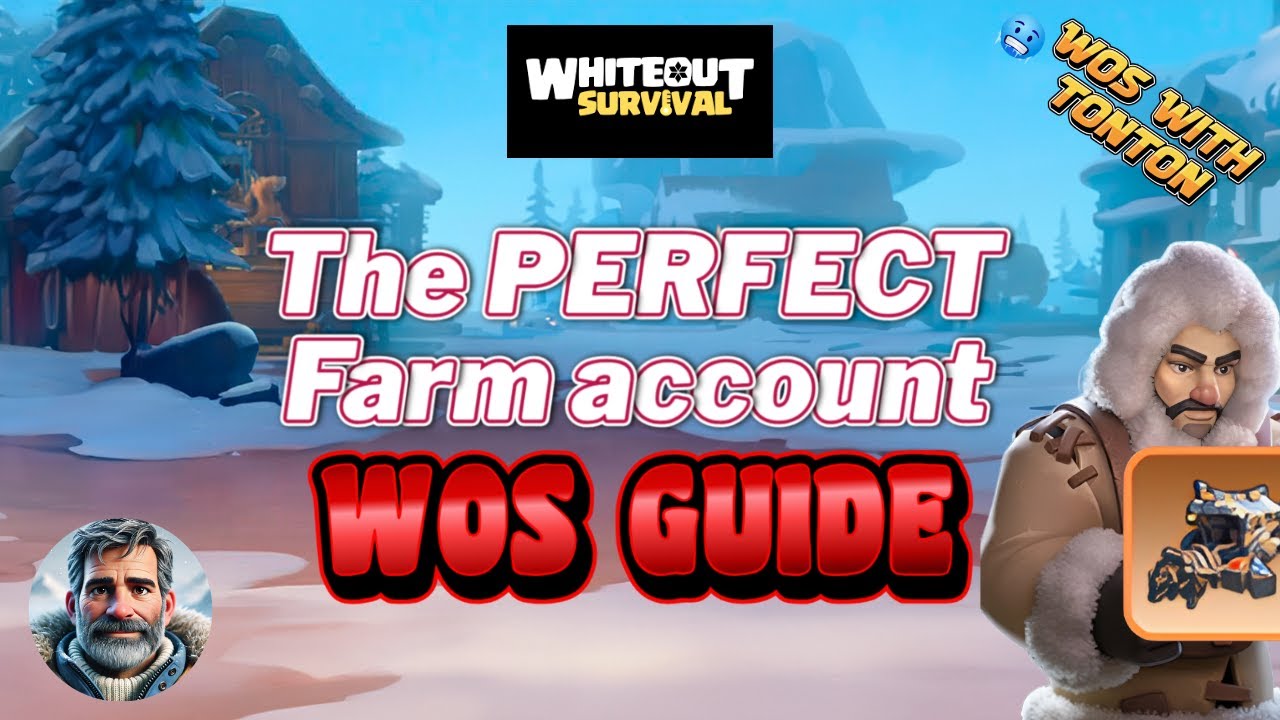 Tonton's BEST tips to make your FARM account in Whiteout Surival