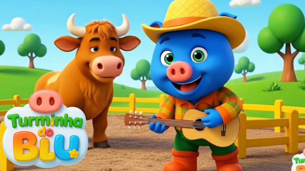 🎶 Boi zé Miguel - Clipe oficial  | Musica para crianças -  canção infantil da Turminha do Blu 🐮