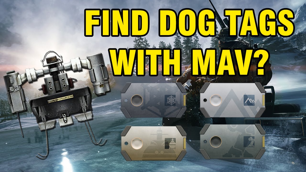 Using MAV and PLD to find Battlefield 4 Final Stand Dog Tags