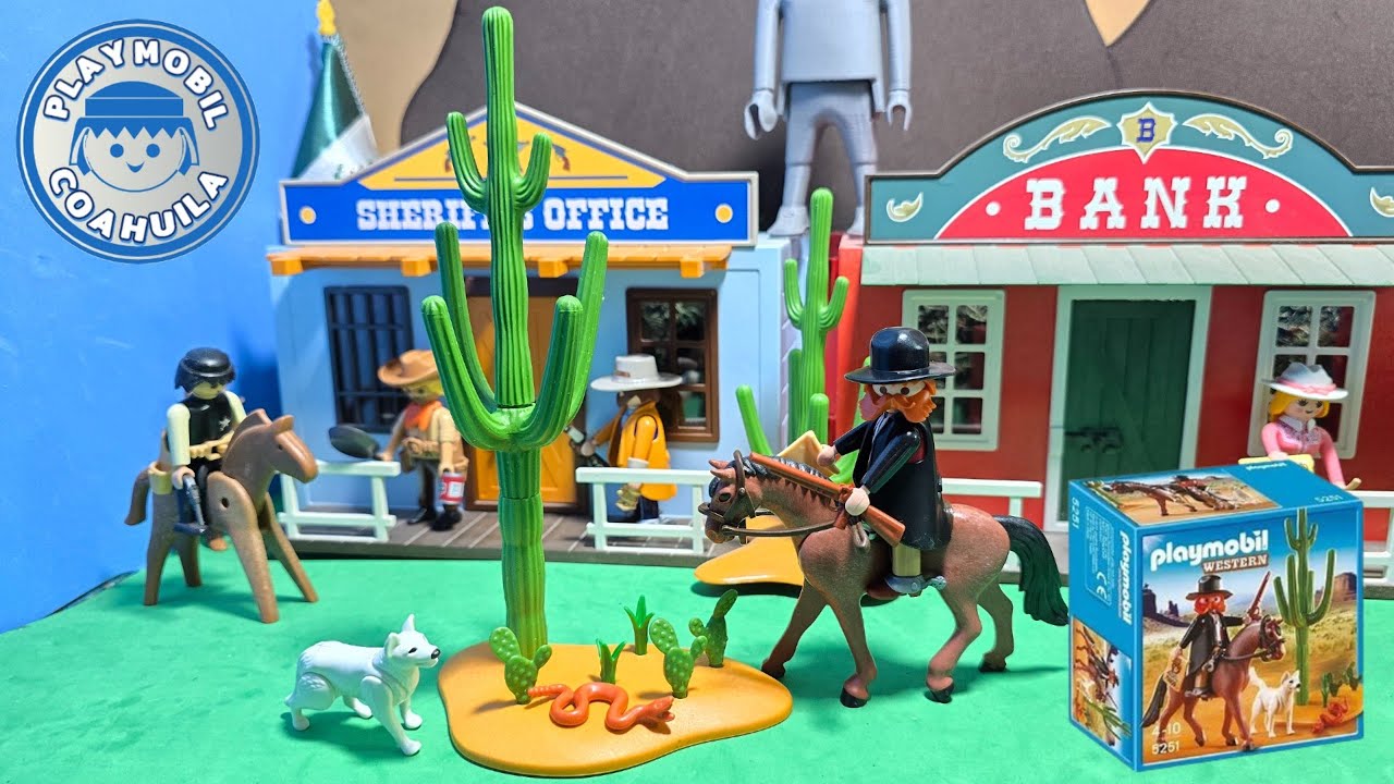 Playmobil Western Sheriff a Caballo (5251)
