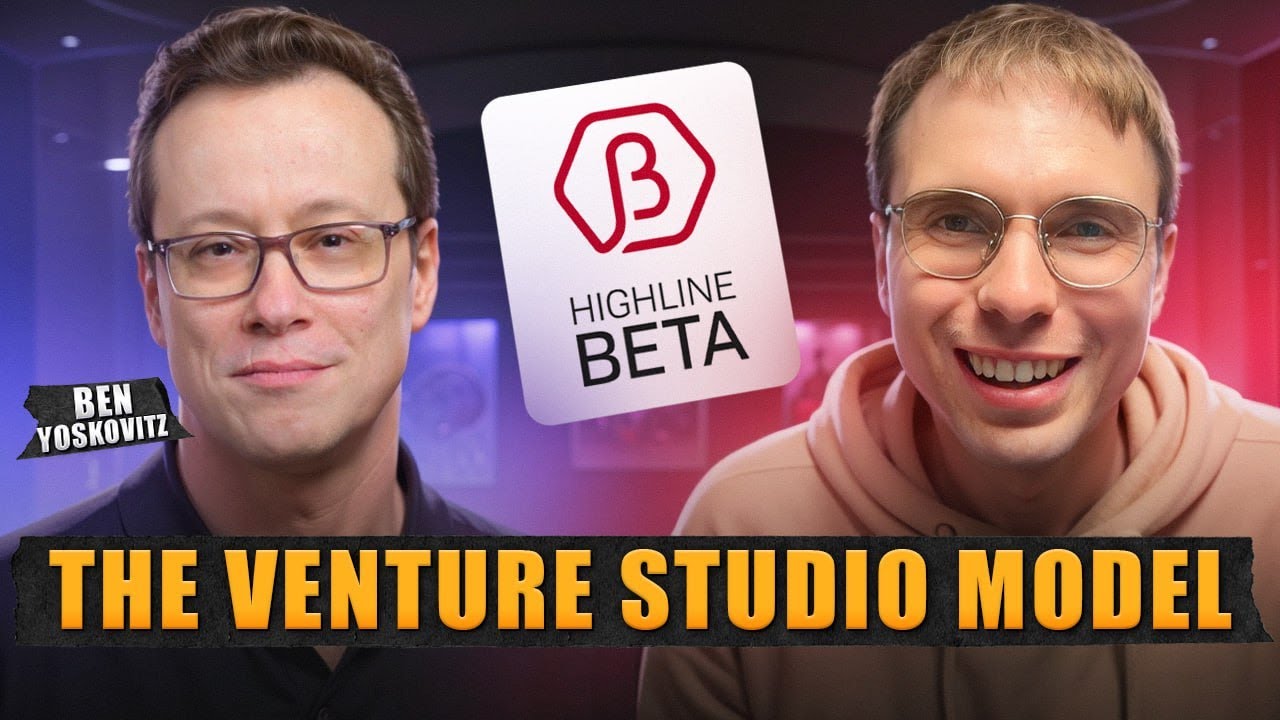 Nobody has the perfect formula. The venture studio model. Ben Yoskovitz @ Highline Beta