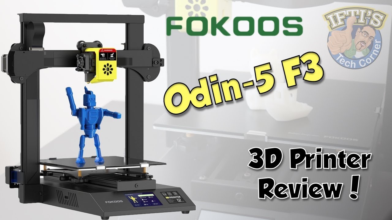 The Foldable 3D Printer? : Fokoos Odin-5 F3 - FULL REVIEW!