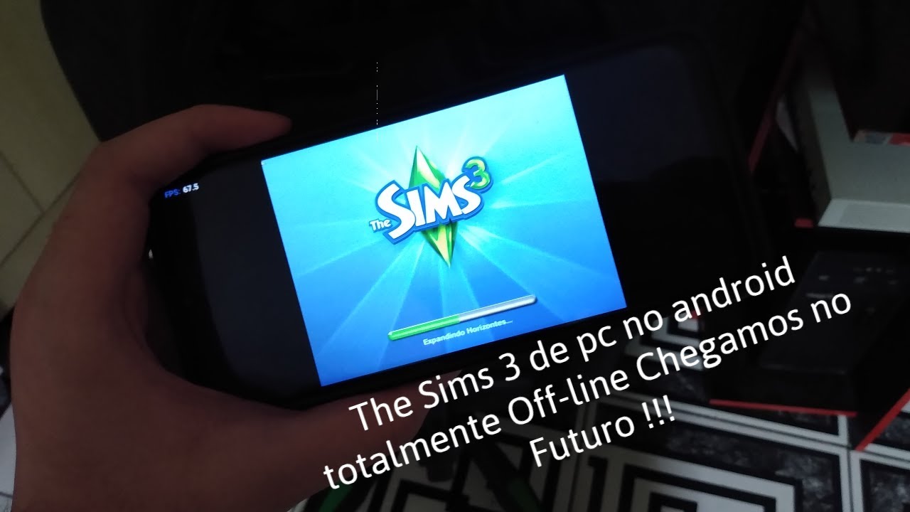 The Sims 3 de PC Oficial no Celular ! Chegamos no Futuro !
