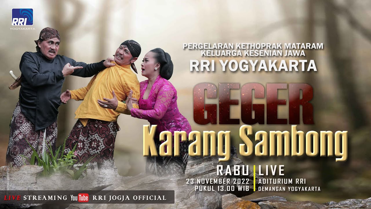 Live Streaming Kethoprak Mataram Cerita GEGER 