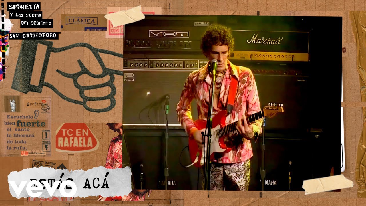 Luis Alberto Spinetta - Estás Acá (En Vivo) (Official Video)