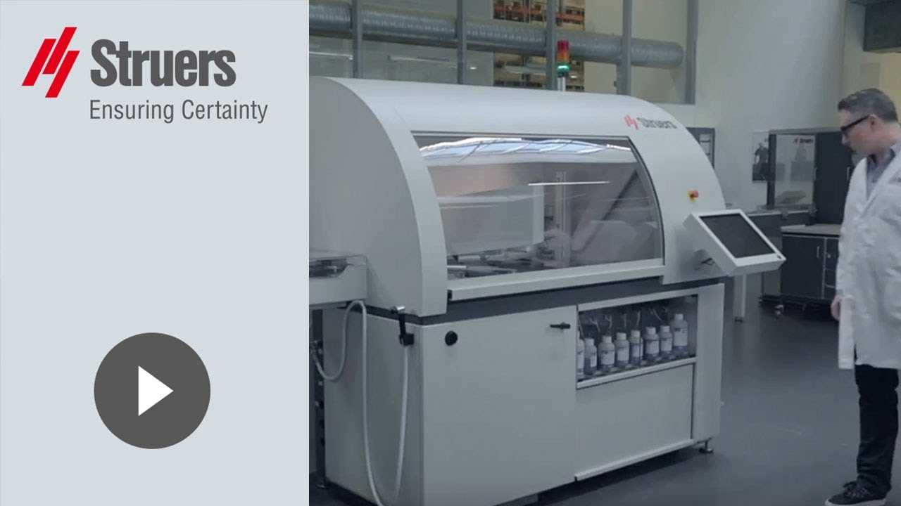 Hexamatic: Take your sample preparation to another level with our grinding/polishing equipment