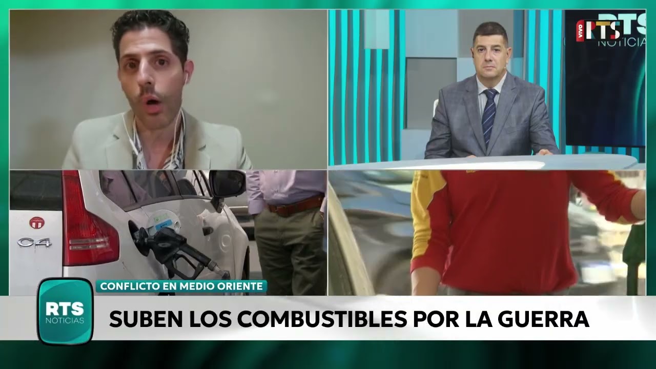 ⛽ CONFLICTO EN MEDIO ORIENTE: SUBE EL COMBUSTIBLE POR LA TENSIÓN INTERNACIONAL