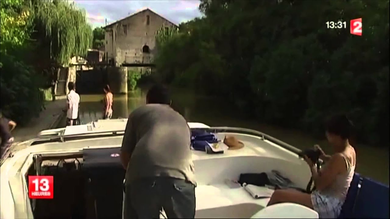 Tourisme fluvial sur la Baïse : de Buzet à Nérac