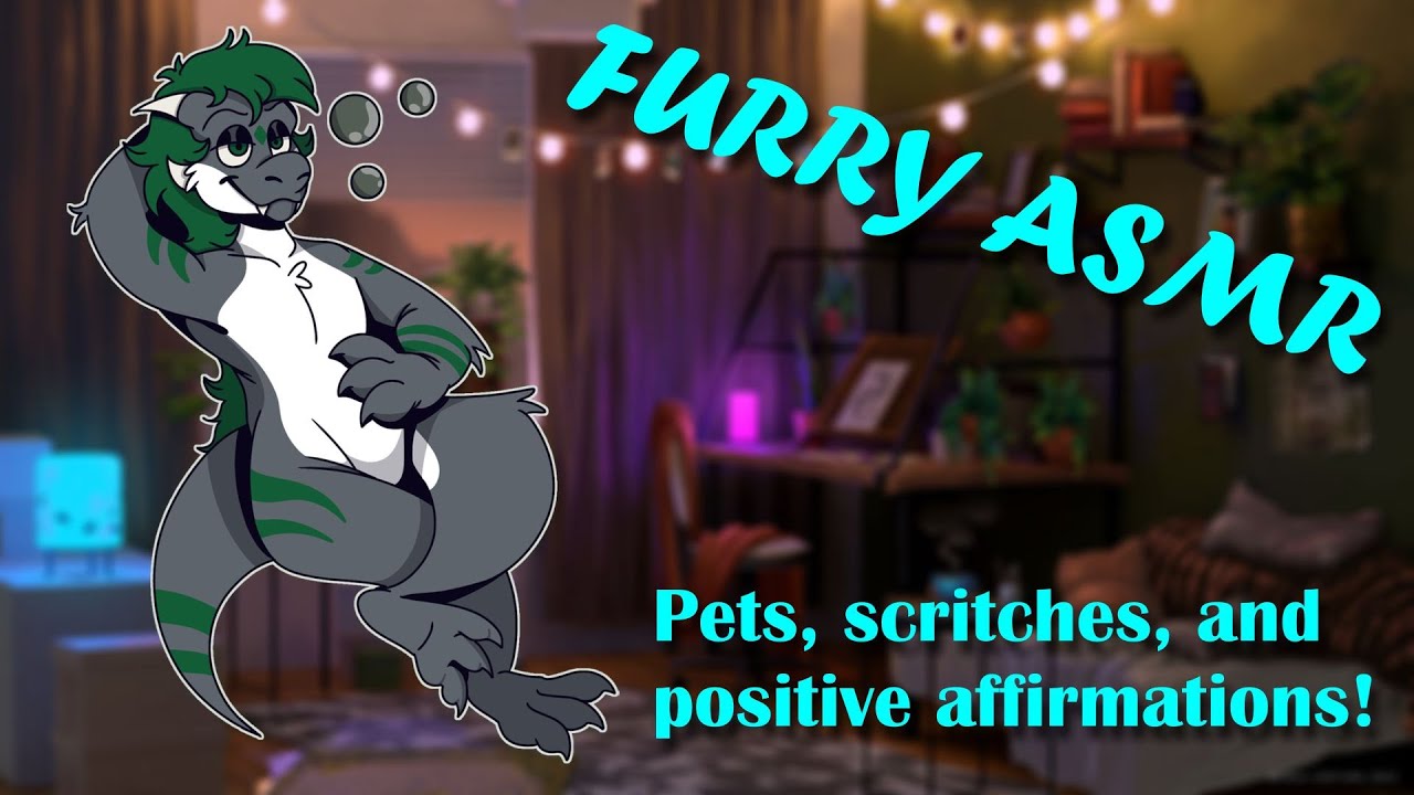 [Furry ASMR] Pets, scritches, and positive affirmations from a dragon!