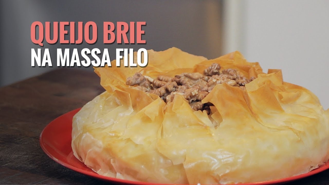 RECEITA DE NATAL | QUEIJO BRIE NA MASSA FILO