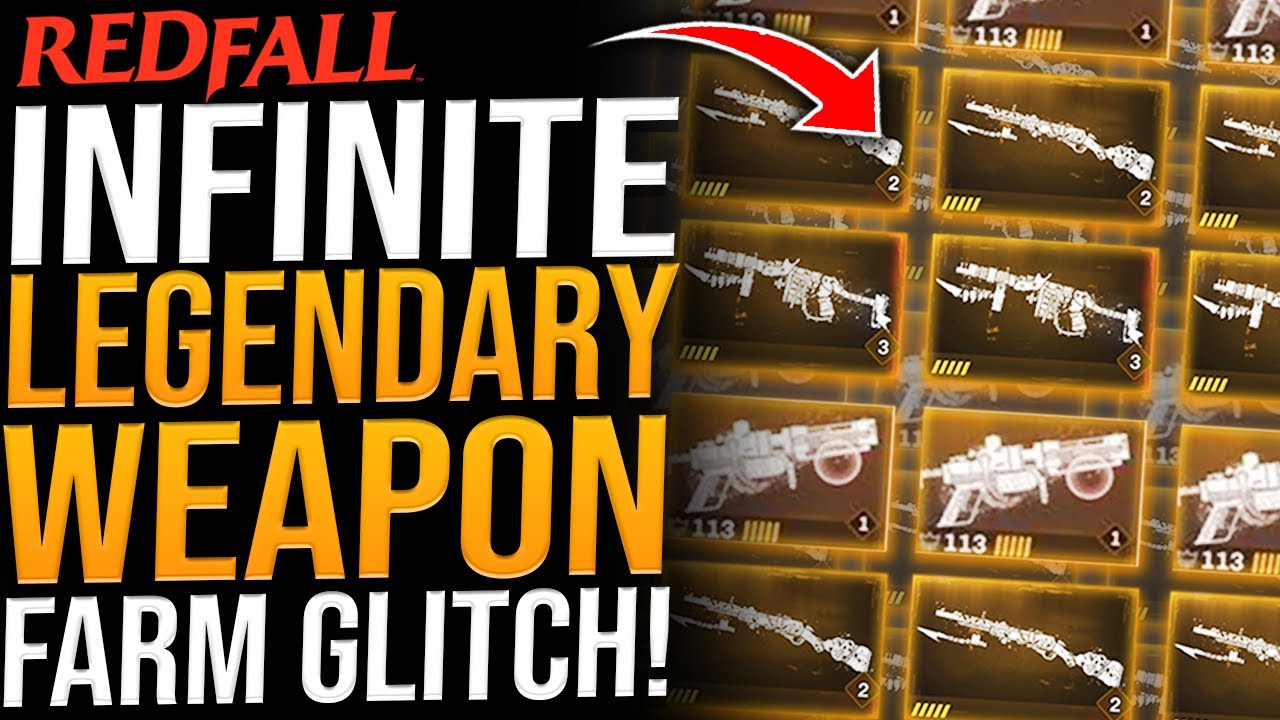 Redfall: INFINITE LEGENDARY WEAPON FARM GLITCH - How To Get Fast & Easy Legendary Weapons in Redfall