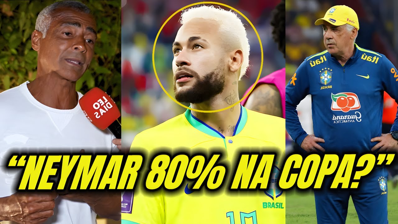 EITA! ROMÁRIO SURPREENDE E DEFENDE NEYMAR NA COPA DO MUNDO!