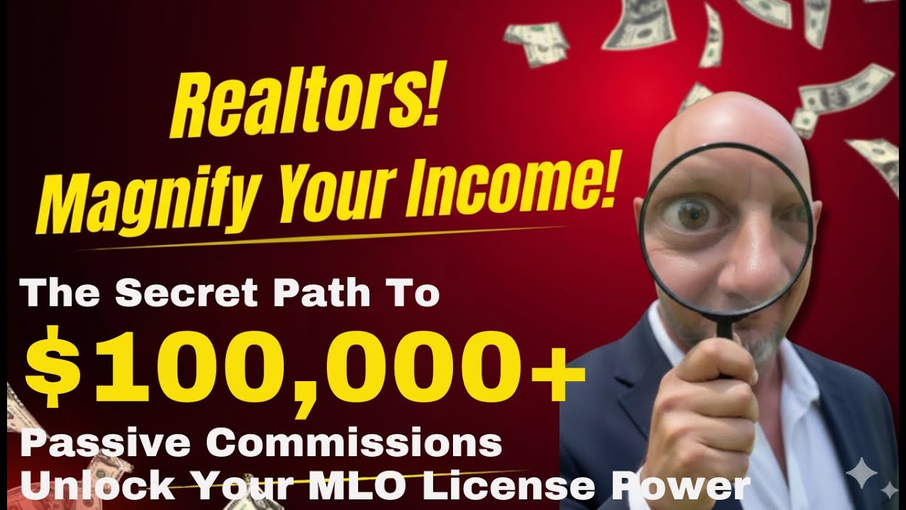 Realtors - Watch to find the Secret Path to $100k Passive Income in your business.