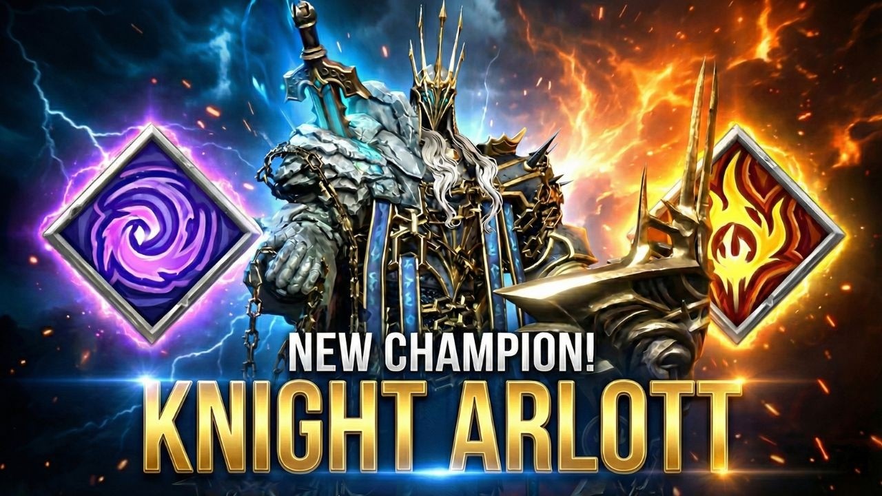 KNIGHT ARLOTT: INFERNAL & CULTIST TANK?! (New Champion Showcase) I Mango WoR
