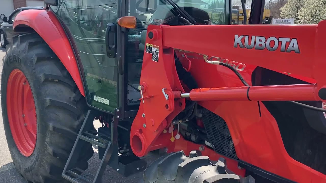 Kubota M7060 Model Utility Tractor - Engine V3307-CF-TE4 Turbocharged Diesel - 4-Cyl - 3.3 L - 71 HP