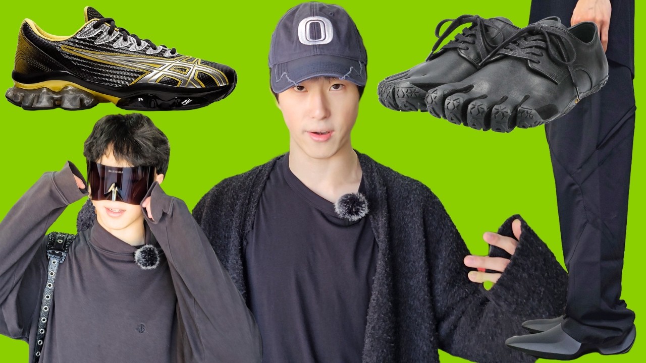 2024.5 footwear rotation + spring summer outfits (balenciaga, kiko, asics)