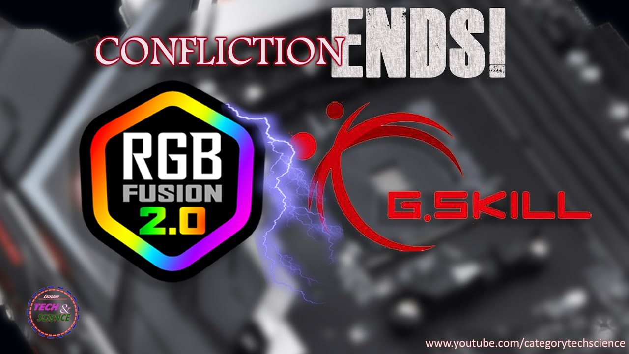 RGB Fusion and G.Skill Trident Z Lighting Control Work Independently | How to Make them Do it