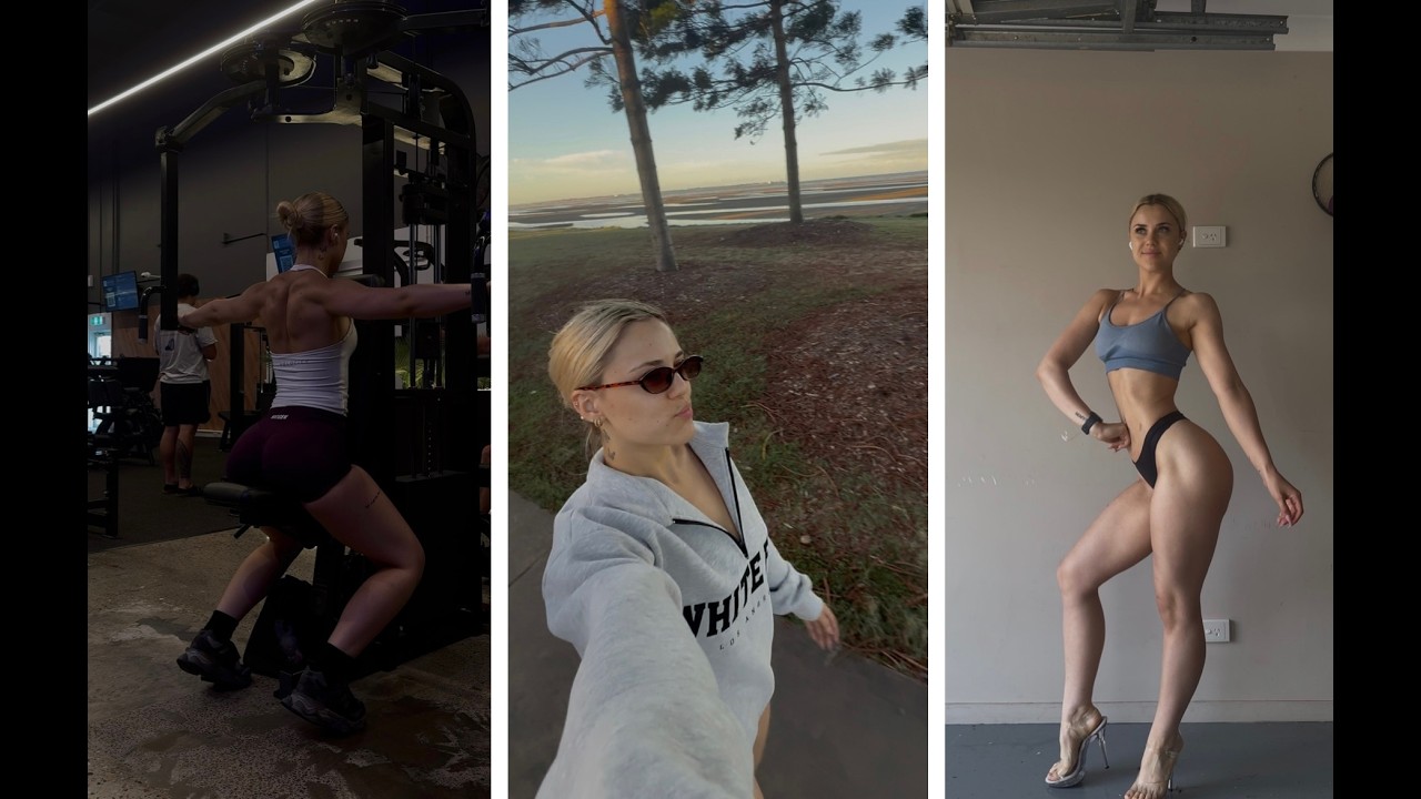 7 weeks out: Posing, shopping, daily tasks