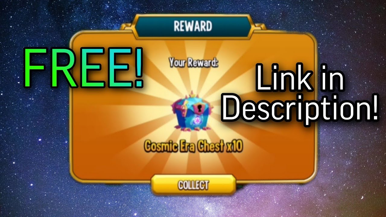 Monster Legends I Free 10 Cosmic Era Chests!